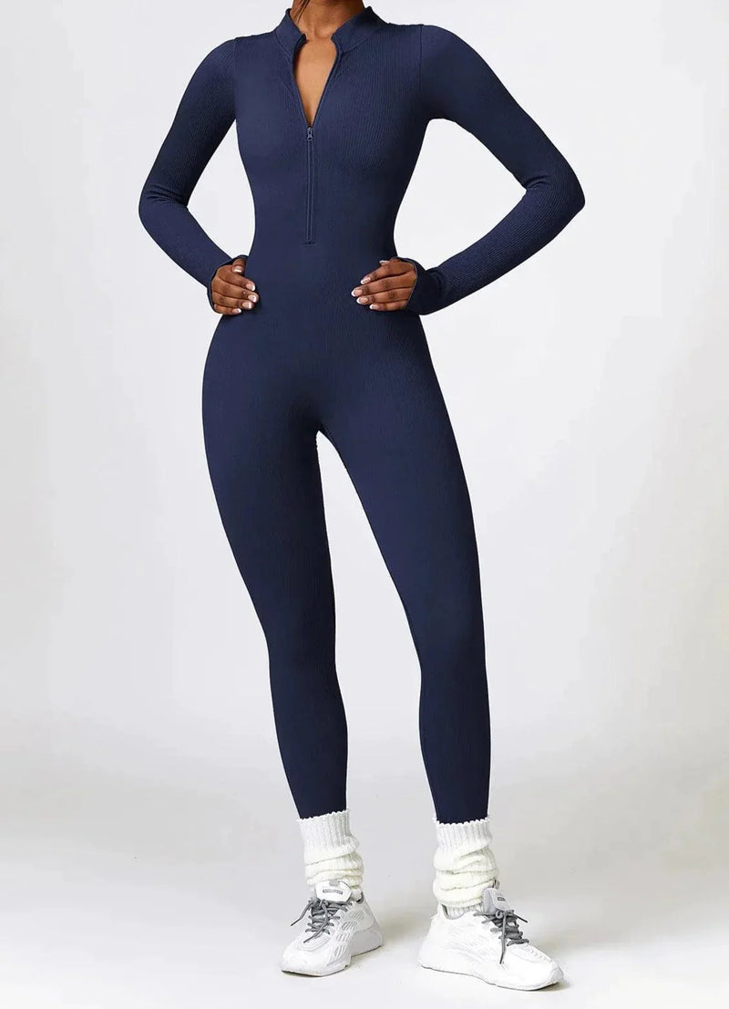 Luxe Full-Body Romper met Lange Mouwen - Lisa