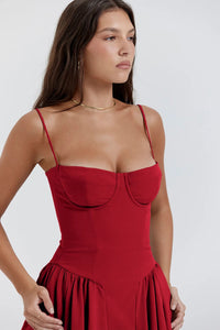 Zomerjurk met Sweetheart Halslijn – Elvira