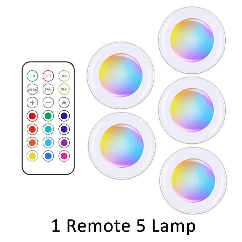 Draadloze RGB LED Onderkastverlichting - GlowyLed