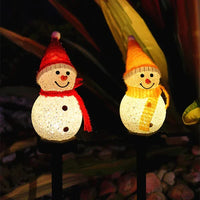 Zonne-energie Sneeuwpop Lamp - SolarSnow