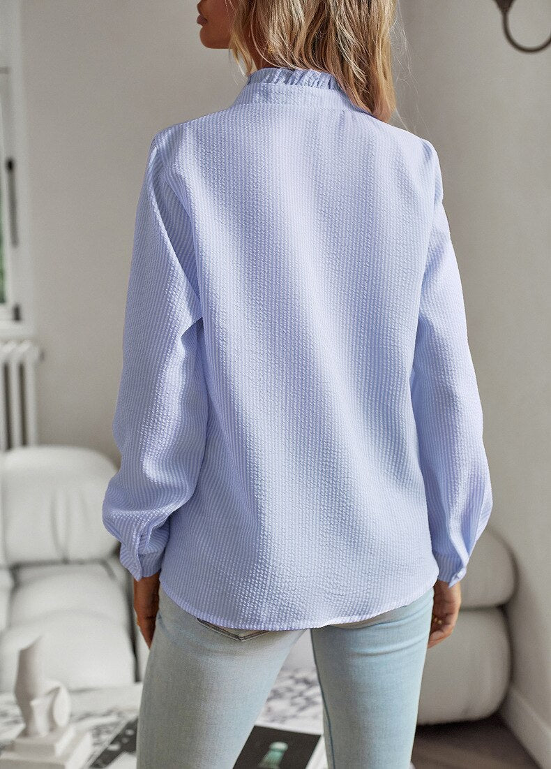 Trendy Gestreepte Damesblouse – Elise