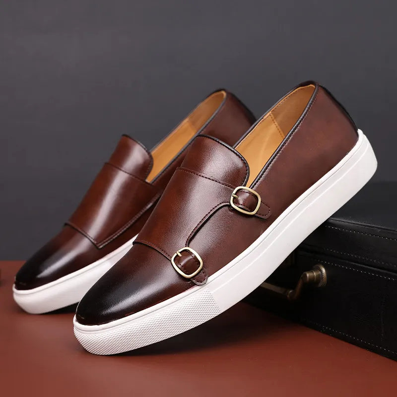Luxe leren schoenen voor heren met ultiem comfort – Alessio