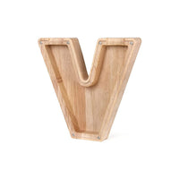 Houten Alfabet Spaarpot - LetterSaver