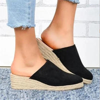 Retro Chique Sleehak Sandalen - Vera