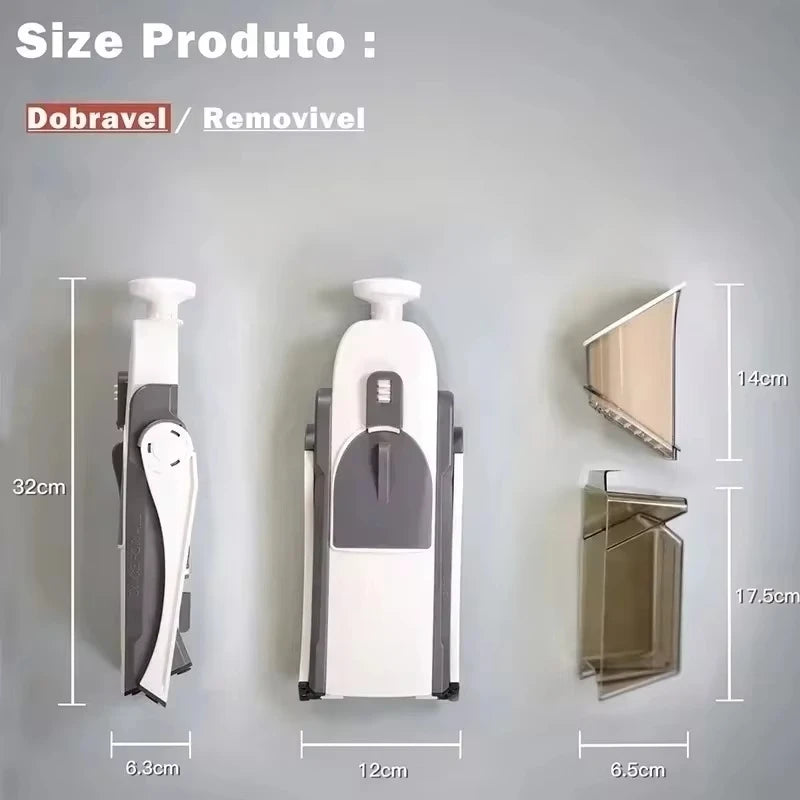 Veilige 5-in-1 Groentesnijder (1+1 gratis) - VeggieChop Pro