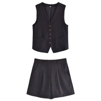 Tweedelige zomeroutfit met vintage-top – Amaya
