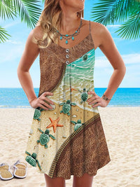 Mini Zomerjurk met Speelse Print - Celestine