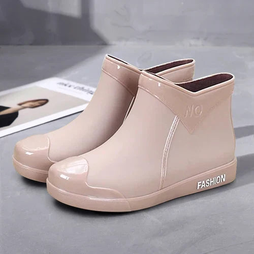 Dames Regenlaarzen waterproof met zijrits – Selis
