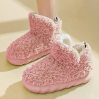 Warme damespantoffels van katoen en pluche - CozySteps