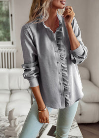 Trendy Gestreepte Damesblouse – Elise