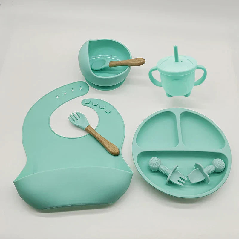 Silicone Eetset voor Baby's - TinyBites