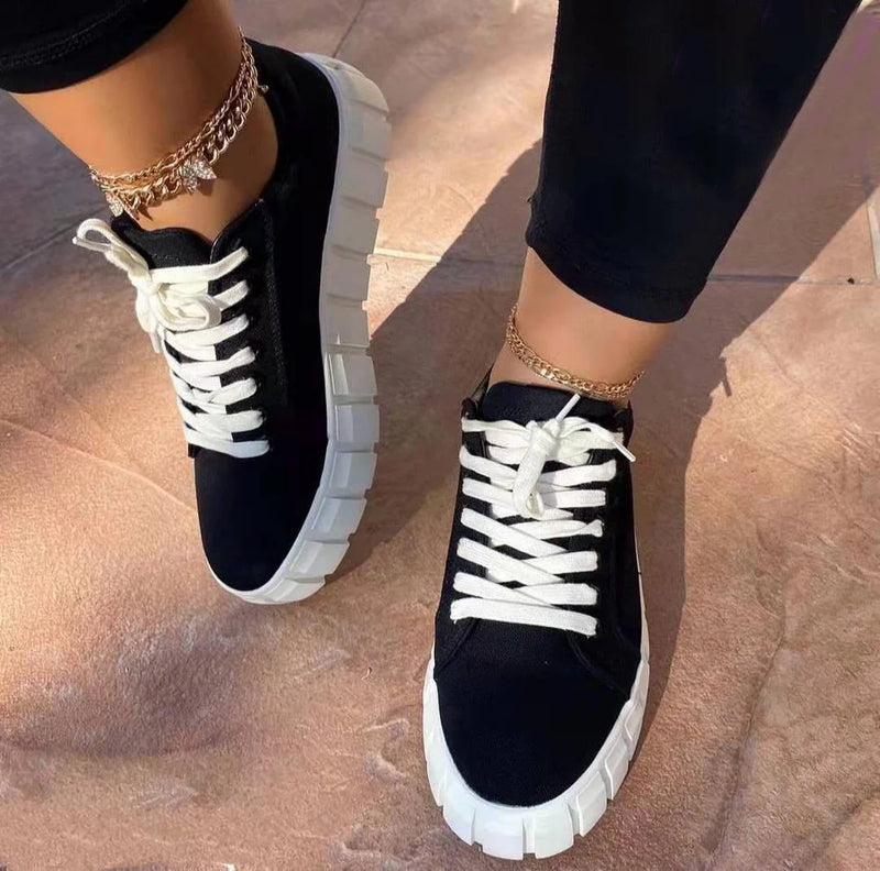 Ortopedische Dames Sportschoenen met Plateauzool - Mira