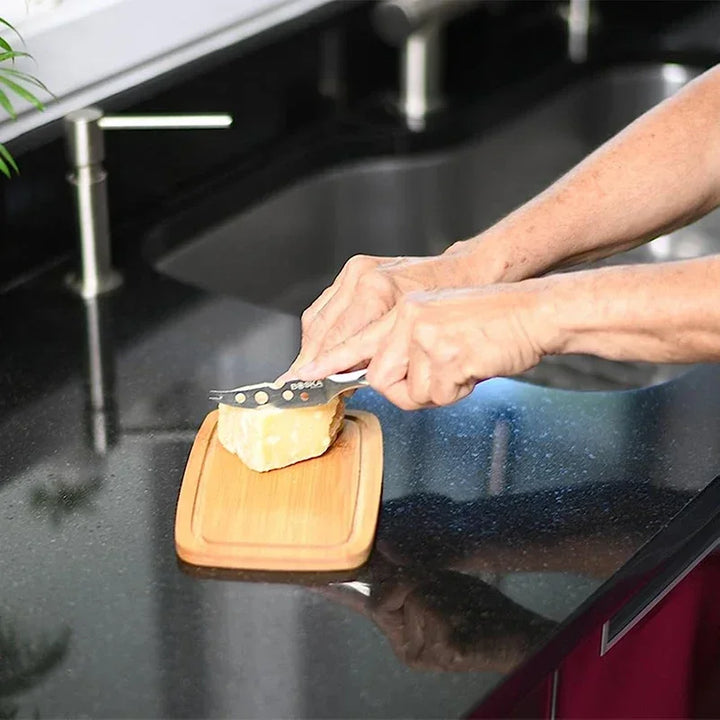 Rechthoekige Botervloot met Bamboe Deksel - FreshSeal