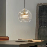 Moderne Aluminium-Glas Hanglamp - LumaLite
