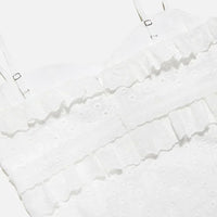 Stijlvolle Witte Geborduurde Maxi Jurk – Alina