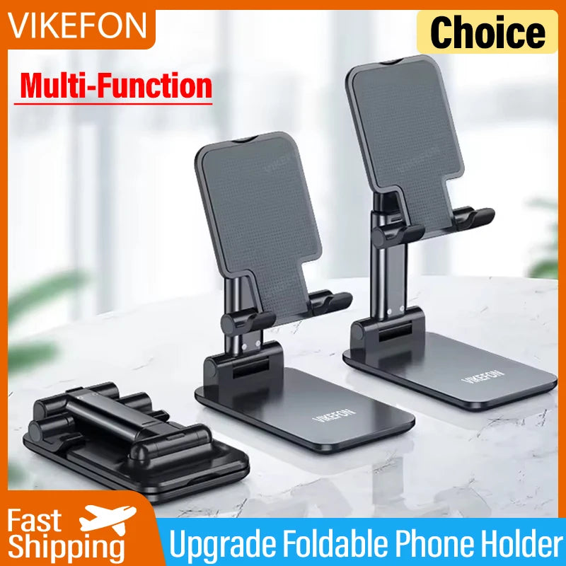 Wireless Induction Audio Bluetooth Speaker 5 In 1 Phone Holder Foldable Tablet Stand Hd Surround