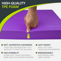 Antislip Balans Mat – Gevoerde Schuimmat
