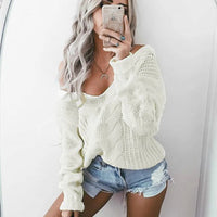 Oversized Dames Trui met Lange Mouwen – Thalia