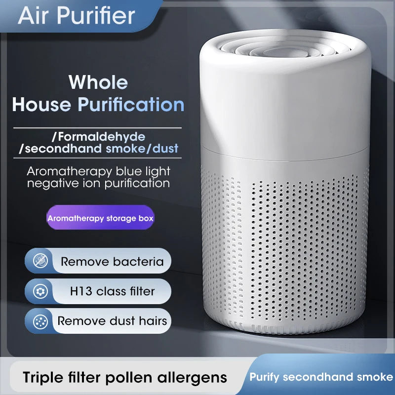 Compacte Luchtreiniger met HEPA Filter - BreezeMini