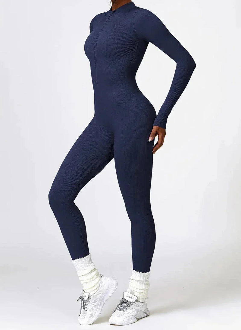 Luxe Full-Body Romper met Lange Mouwen - Lisa
