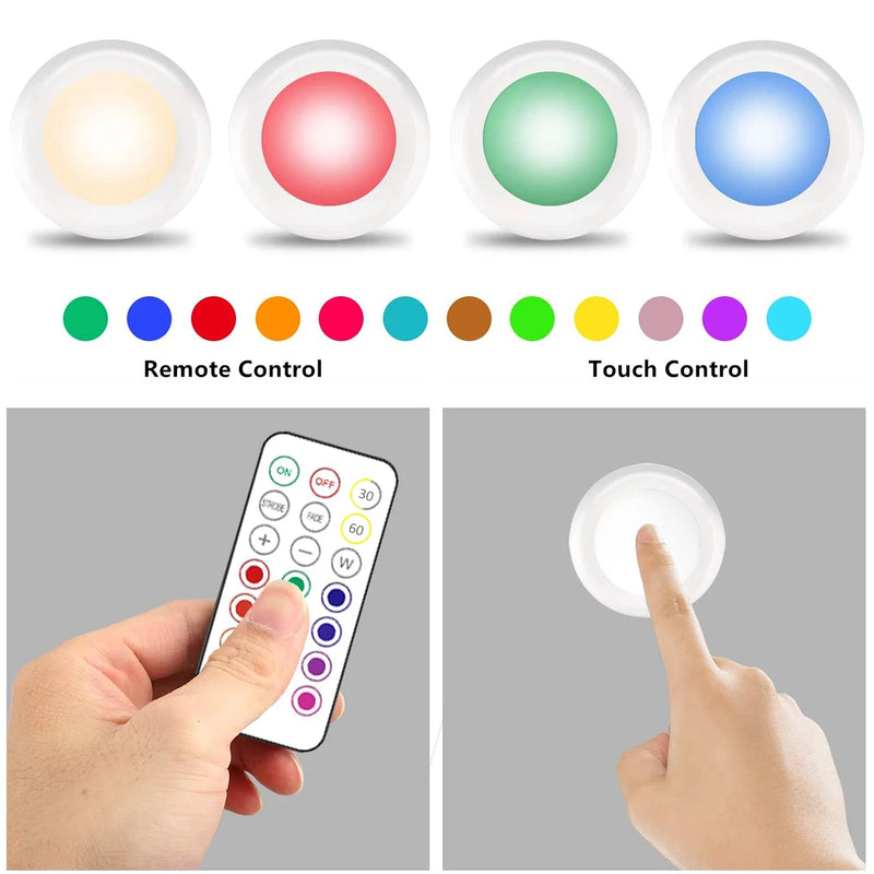 Draadloze RGB LED Onderkastverlichting - GlowyLed