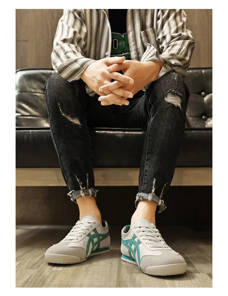Geometrische Zomer Sneakers met Comfortabele Pasvorm – Milan