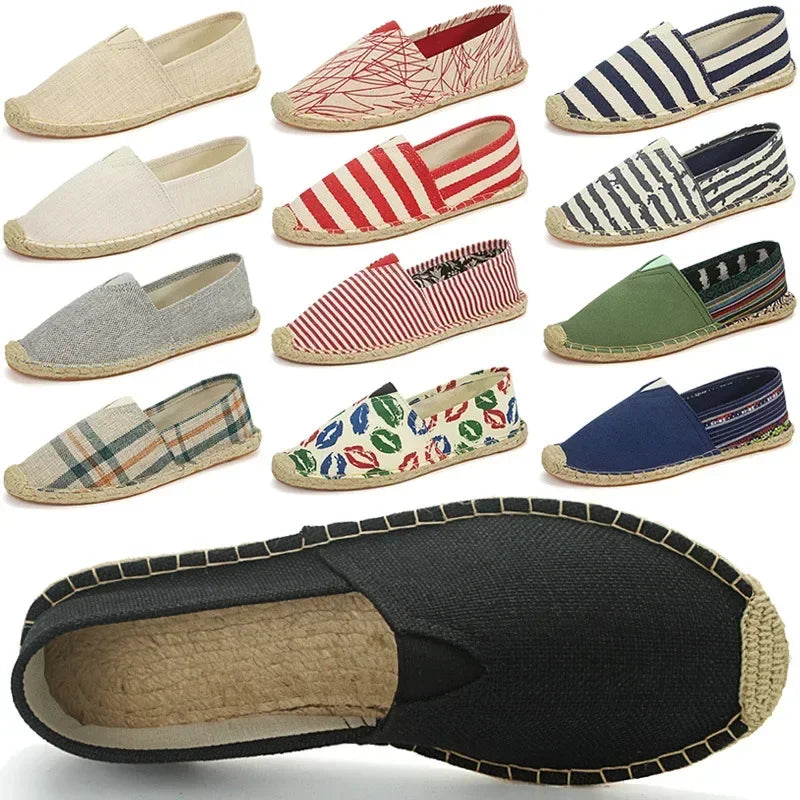 Heren Espadrille met Graffiti-Design – Elio