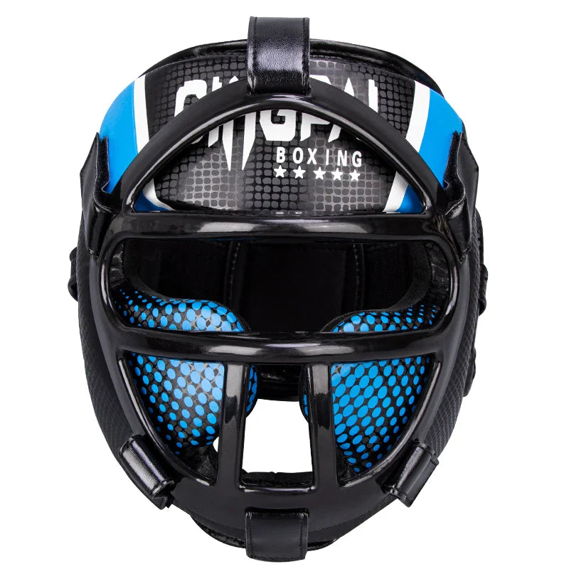 Premium Hoofdbescherming met Gezichtsmasker - FightGuard