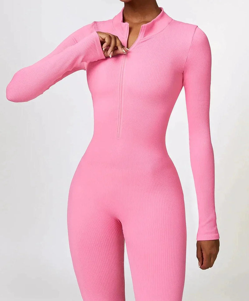 Luxe Full-Body Romper met Lange Mouwen - Lisa