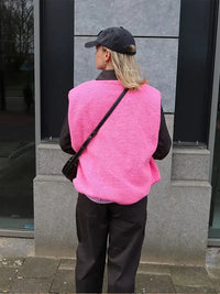 Warme & Comfortabele V-hals Bodywarmer voor Dames - Alina