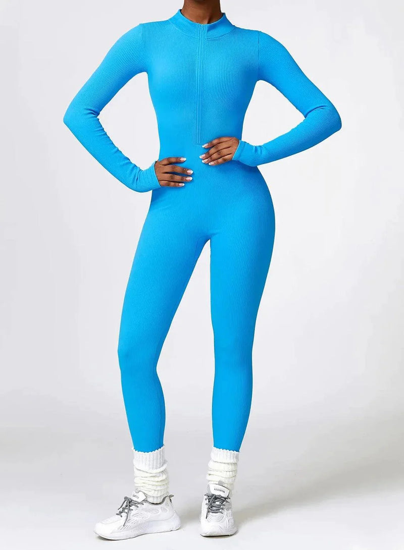 Luxe Full-Body Romper met Lange Mouwen - Lisa