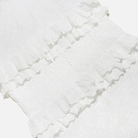 Stijlvolle Witte Geborduurde Maxi Jurk – Alina