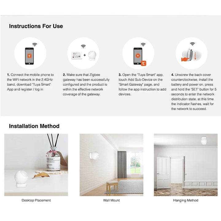 PIR Bewegingssensor - SmartGuard
