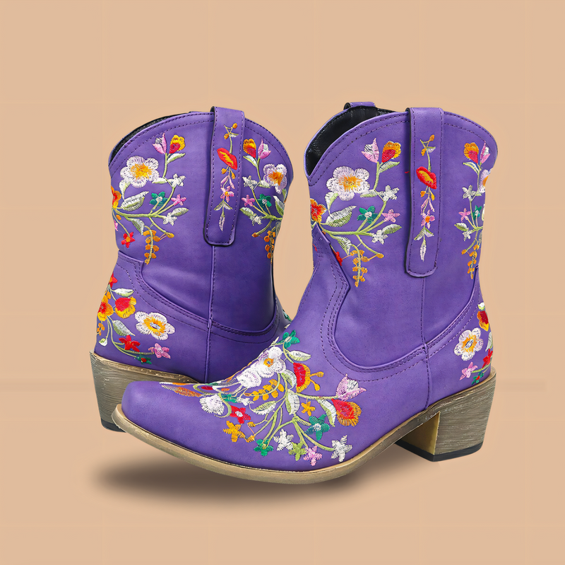 Weerbestendige Vintage Cowgirl Laarzen - Sierra