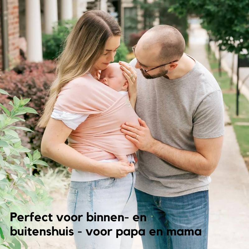 Rugondersteunende Baby Draagdoek - CuddleWrap