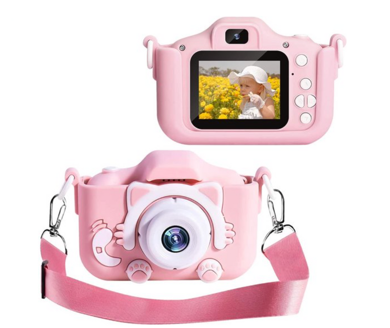 Mini kindercamera met beschermhoes Klikkie |Spelenderwijs Herinneringen
