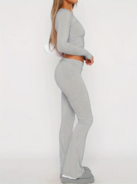 Comfortabele 2-Delige Flare Set – Nova