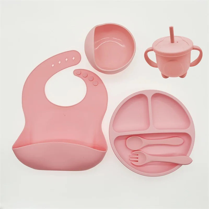 Silicone Eetset voor Baby's - TinyBites