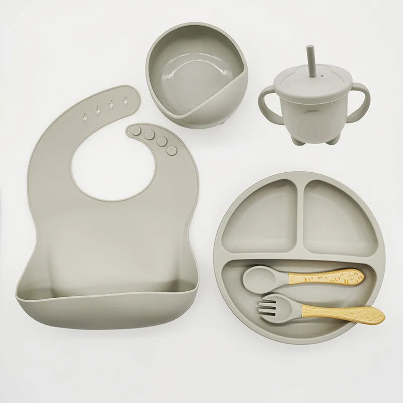 Silicone Eetset voor Baby's - TinyBites