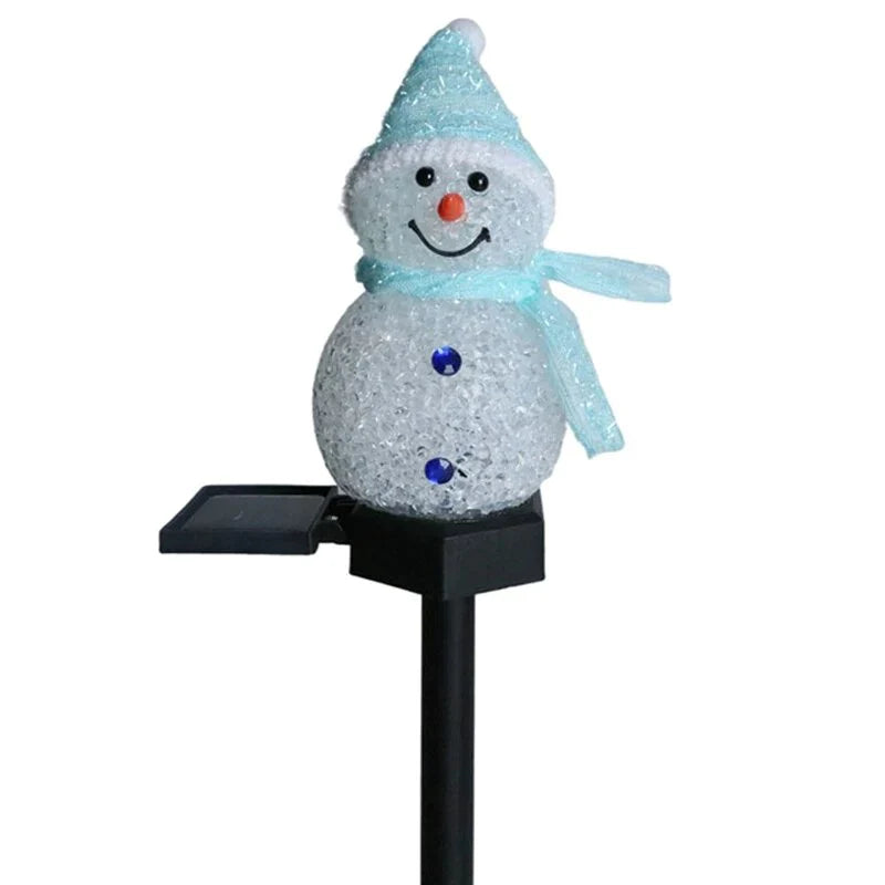 Zonne-energie Sneeuwpop Lamp - SolarSnow