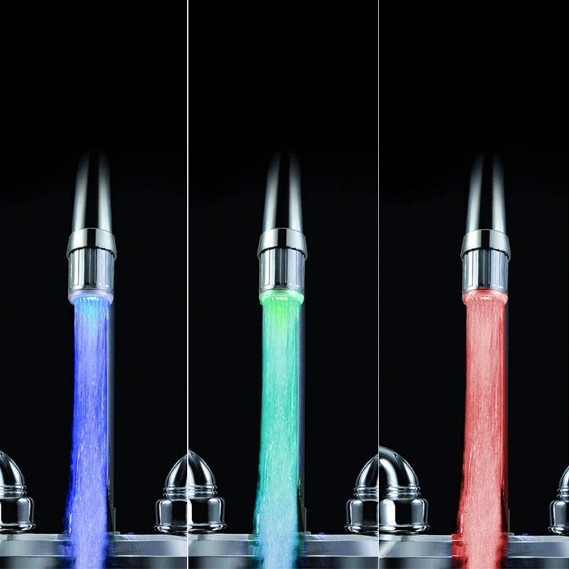 Kleurrijke Waterkraan LED - AquaGlow