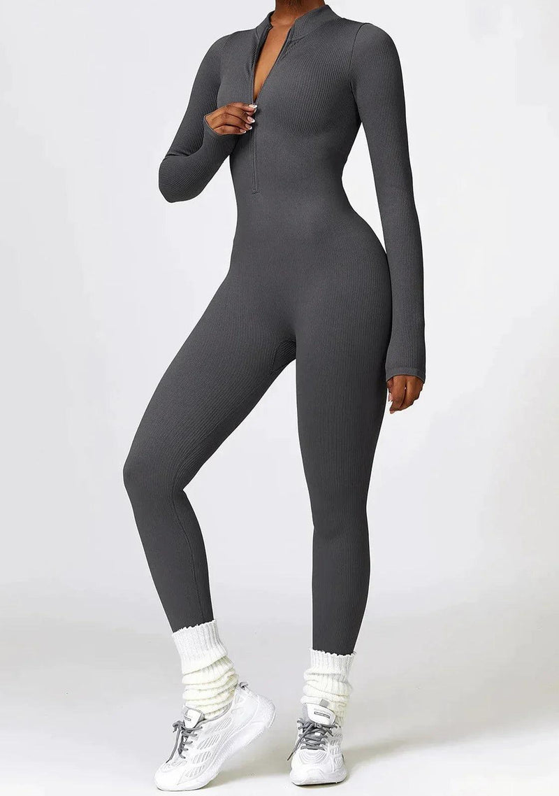 Luxe Full-Body Romper met Lange Mouwen - Lisa