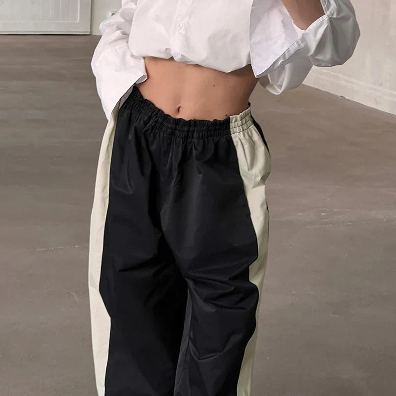 Casual Joggingbroek met Kleurvlakken - Nova