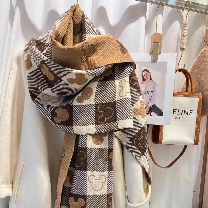 Zachte Motiefsjaal voor Dames – Yara