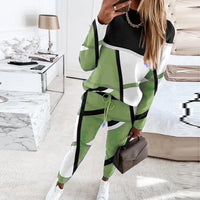 2-delig Set met O-hals en Lange Broek - Sophie