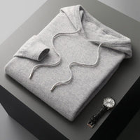 Heren Hoodie van Merinowol – Cassiano