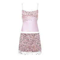 Bikini Set met Pailletten en Franjes – Riviera