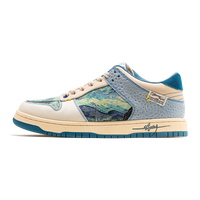 Artistieke uniseks sneakers met sterrennacht-design en comfortabele zool - Lior
