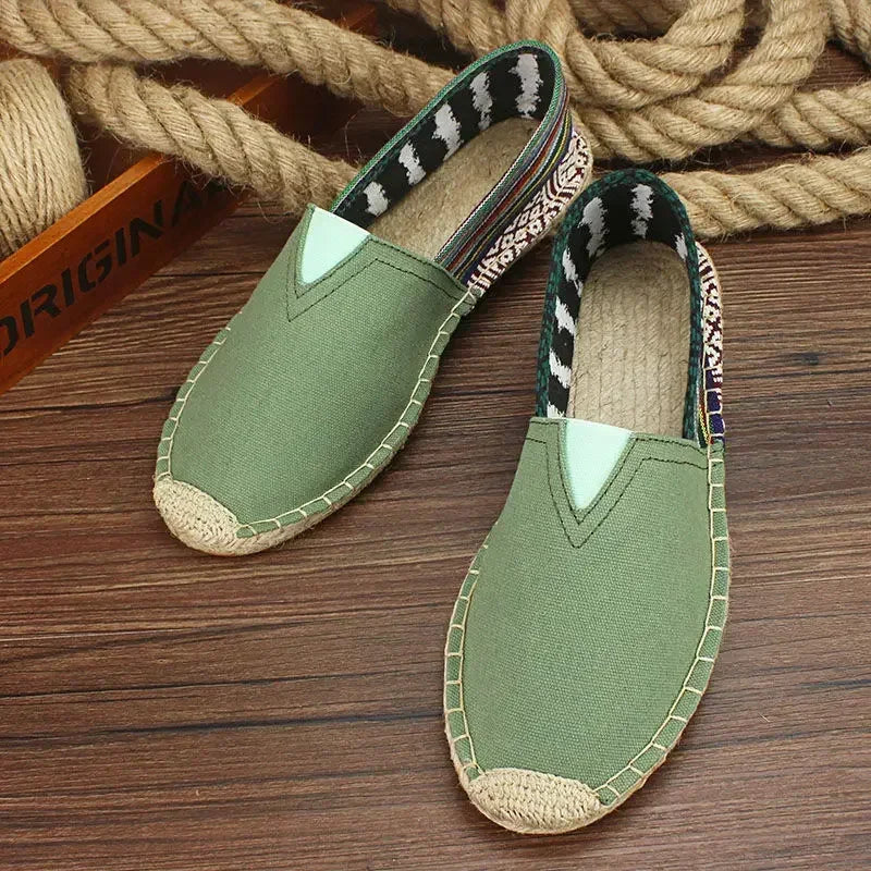 Heren Espadrille met Graffiti-Design – Elio