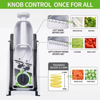Veilige 5-in-1 Groentesnijder (1+1 gratis) - VeggieChop Pro